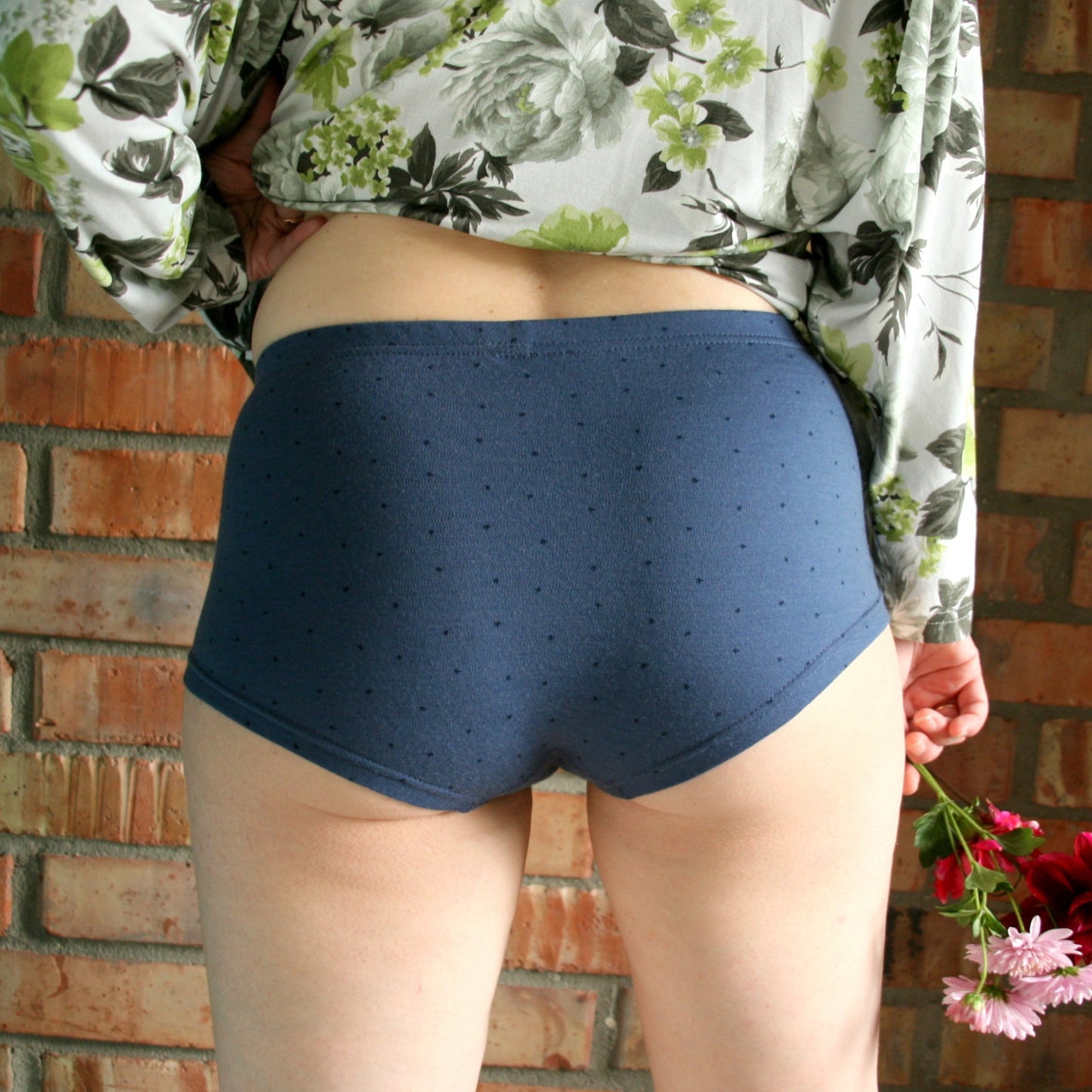 High Waist Double-weave 100% Merino Wool Thermal Ladies Panties