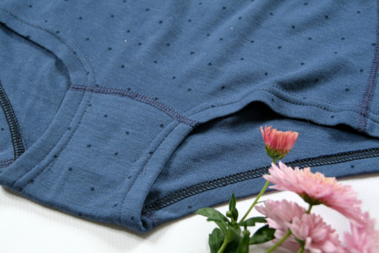 High Waist Double-weave 100% Merino Wool Thermal Ladies Panties
