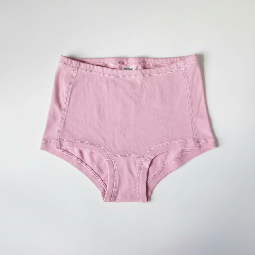 High Waist Double-weave 100% Merino Wool Thermal Ladies Panties